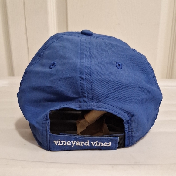 Vineyard Vines Nylon Trucker Baseball Hat - Blue Gray - Picture 6 of 7